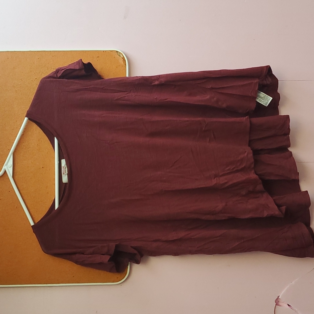 Mossimoshort sleeve crop top,    Size S